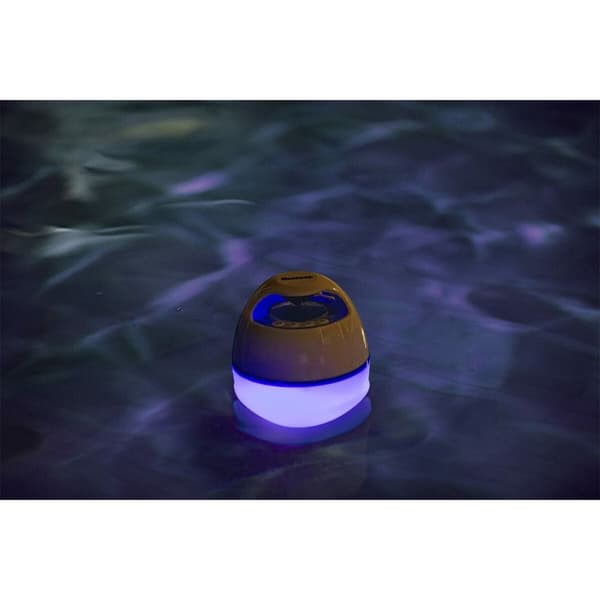 Kelluva langaton kaiutin LED-valolla Bestway Valkoinen 6 W
