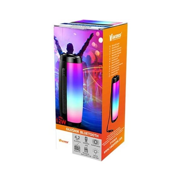 Kannettavat Bluetooth-kaiuttimet Vakoss SP-B2862K Musta 6 W