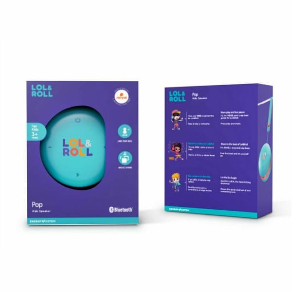 Kannettavat Bluetooth-kaiuttimet Energy Sistem Lol&Roll Pop Sininen 5 W