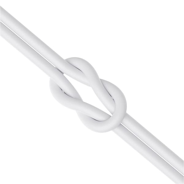 Kablede in-ear hovedtelefoner med 3,5 mm mini-jackstik med hvid fjernbetjening