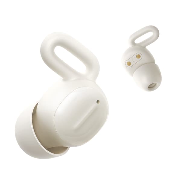TWS Cozydots Series trådlösa hörlurar med Bluetooth 5.3 och brusreducering, vita