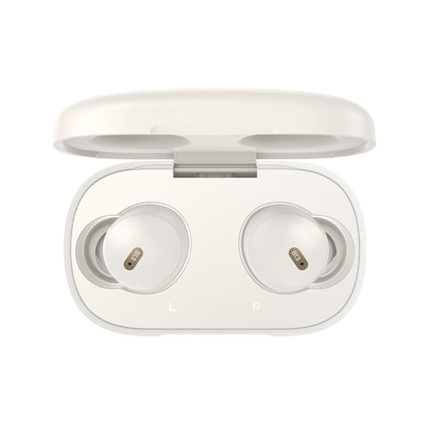 Bowie E18 TWS ENC IPX4 USB-C trådlösa hörlurar, vita