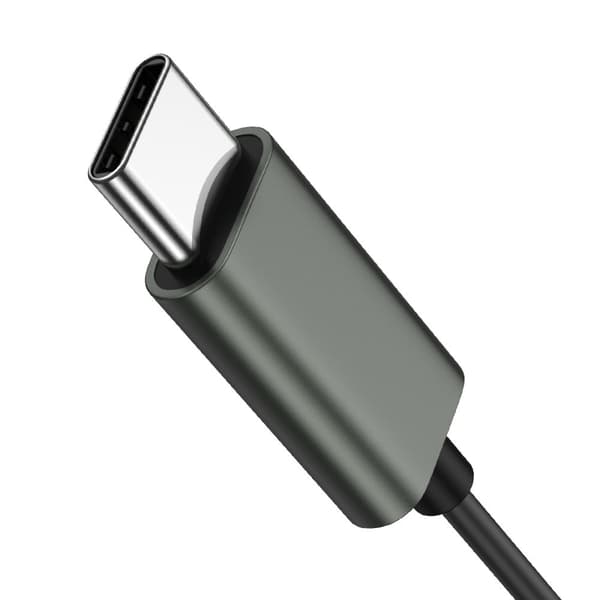 Headset USB-C JR-EC06 in-ear hörlurar, grå