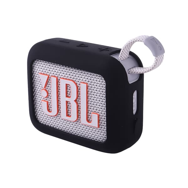 INF JBL GO4 silikonetui med karabinkrok