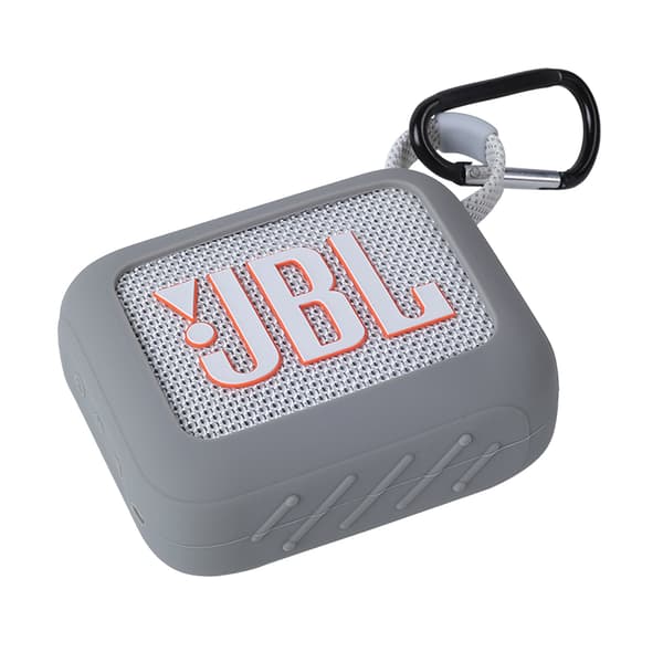 INF JBL GO4 silikonetui med karabinkrok