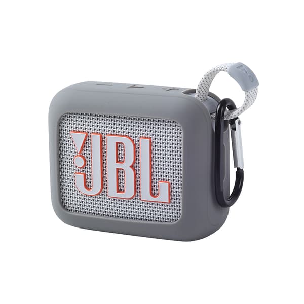 INF JBL GO4 silikonetui med karabinkrok
