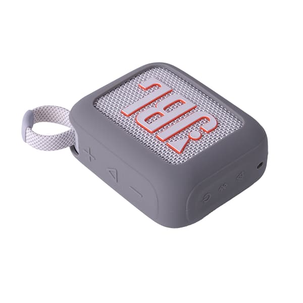 INF JBL GO4 silikonetui med karabinkrok
