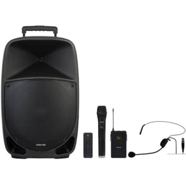 FONESTAR MALIBU-315 Bärbar Bluetooth-högtalare - Svart - 250 W - Trådlös - Handsfree-funktion