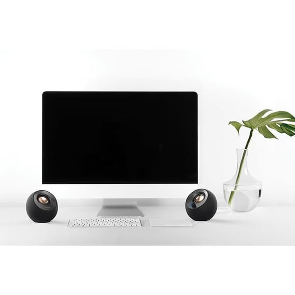 USB 2.0-högtalare - Creative - Pebble V2 - Minimalistisk design - USB-C-anslutning - 8 W RMS