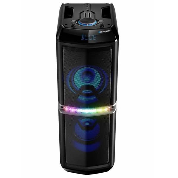 Blaupunkt partyhögtalare Trådlös Bluetooth-högtalare 2 x 30W RMS Fjärrkontroll Karaokefunktion Discobelysning