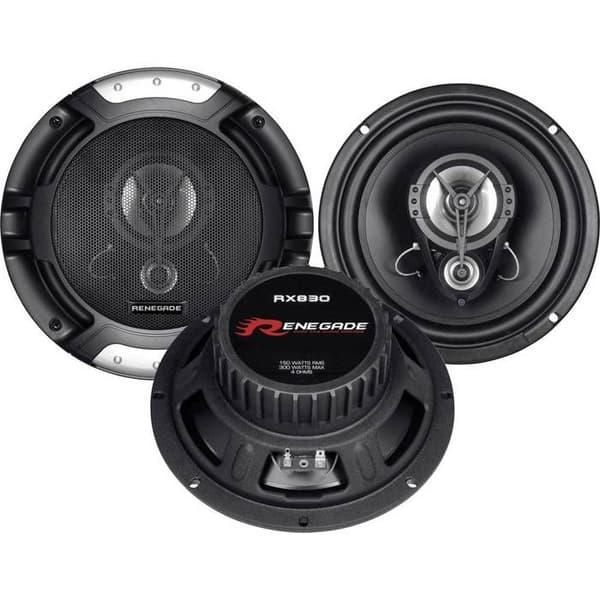 Renegade RX830 150W triaxiell 8" trevägshögtalare