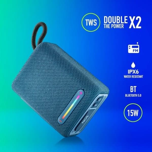 Bærbare Bluetooth-højttalere NGS ROLLERFURIA1BLUE