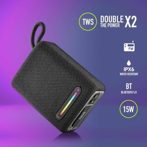 Kannettavat Bluetooth-kaiuttimet NGS ROLLERFURIA1BLACK