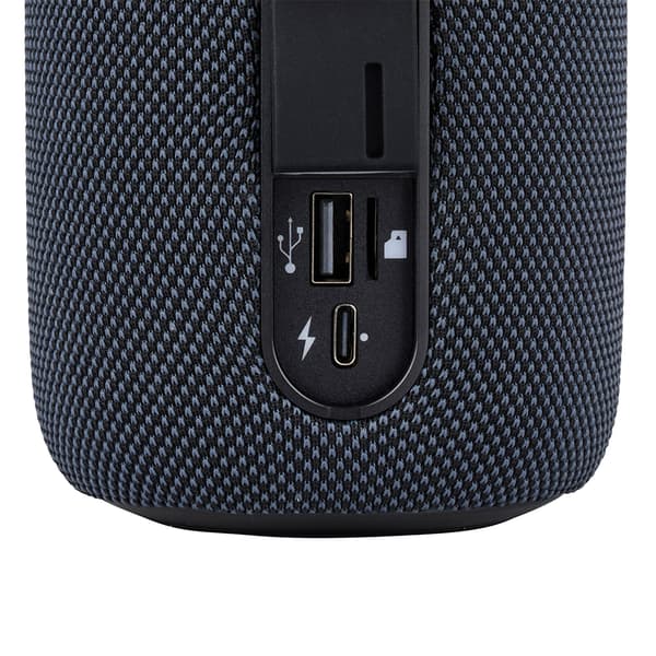 16W Bluetooth-højttaler med LED-belysning, kraftfuld og stilfuld