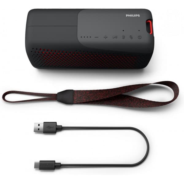 Philips GO TAS4807B/00 kannettava kaiutin, musta