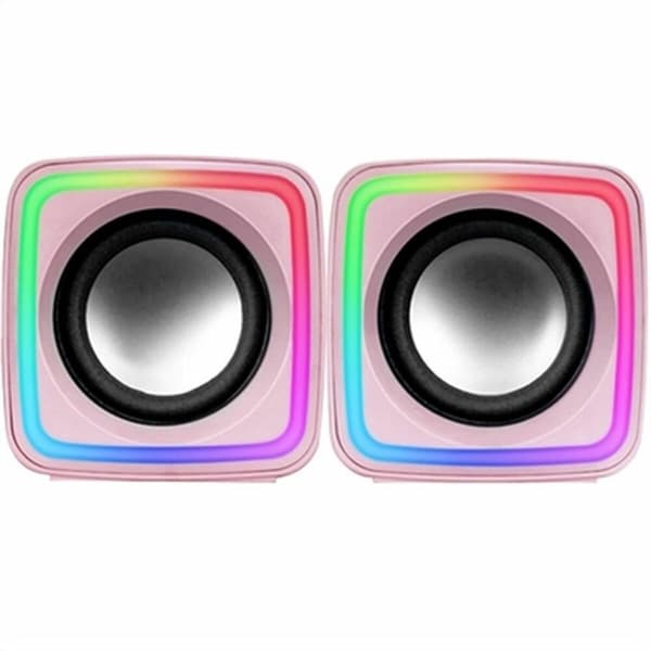 PC-kaiuttimet Mars Gaming MSCUBEP 8W Pinkki 4 W