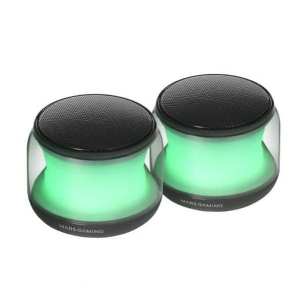 Kannettavat Bluetooth-kaiuttimet Mars Gaming MSAURA Musta 15 W