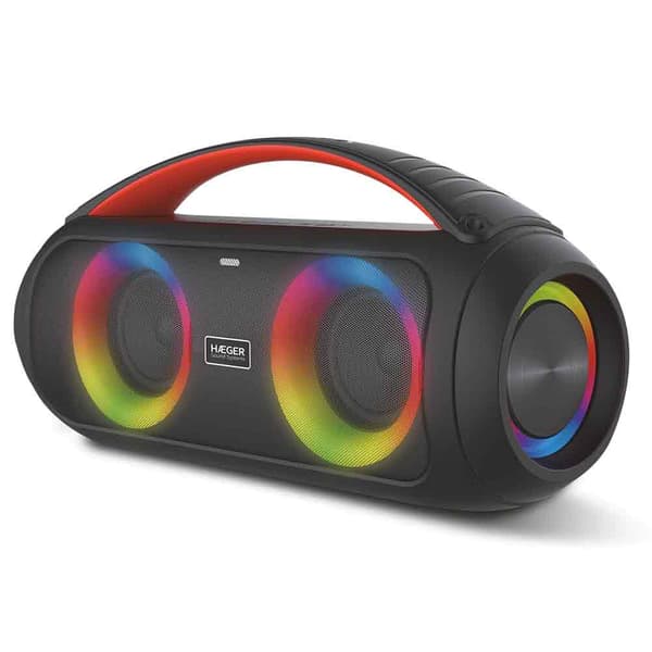 Haeger Cool Boom Bluetooth-højttaler Sort