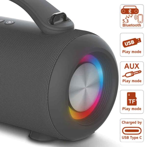 Haeger Super Boom Bluetooth-højttaler