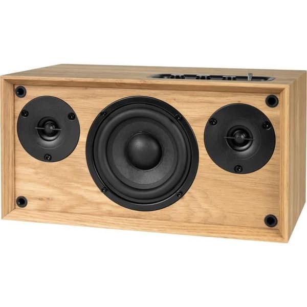 Trähögtalare - THOMSON - WS502 - Bluetooth 5.0, 100W, RCA, USB, AUX-IN
