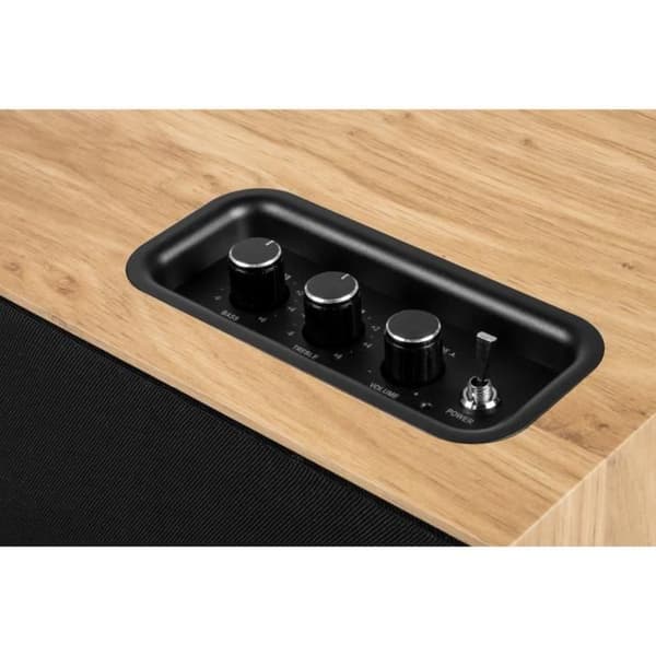 Trähögtalare - THOMSON - WS502 - Bluetooth 5.0, 100W, RCA, USB, AUX-IN