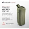 Miniatyrbild 2 av 2: Trådlös Bluetooth-högtalare - MOTOROLA - ROKR 600 - 30 W - IP67 - Sändningsfunktion