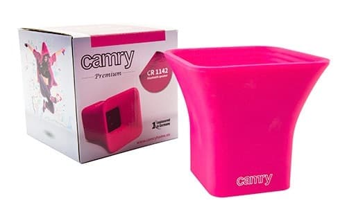 Camry Premium CR 1142 bærbar/festhøjttaler Bærbar stereohøjttaler Sort, Pink 3 W