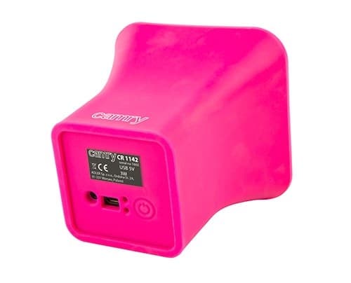 Camry Premium CR 1142 bærbar/festhøjttaler Bærbar stereohøjttaler Sort, Pink 3 W