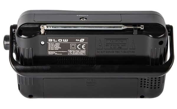 BLOW RA5 Bærbar Analog Sort