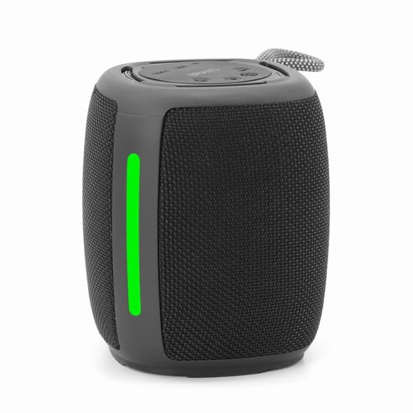 Gembird SPK-BT-LED-03-BK bærbar/festhøjttaler Sort 5 W