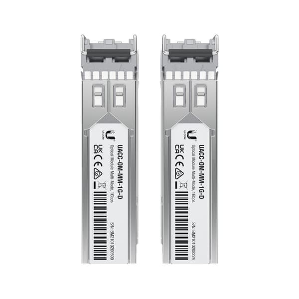 Ubiquiti UACC-OM-MM-1G-D-2 netværkstransceivermodul Fiberoptisk 1250 Mbit/s SFP