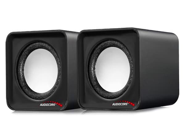 Audiocore AC870 B 2-vägs 3 W Svart, Grå Trådbunden