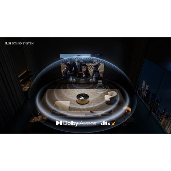 TCL Q75H 5.1.2 Dolby Atmos Soundbar-ljudsystem