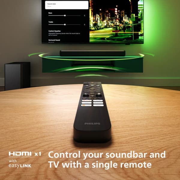 Philips TAB5309 2.1 Soundbar lydsystem