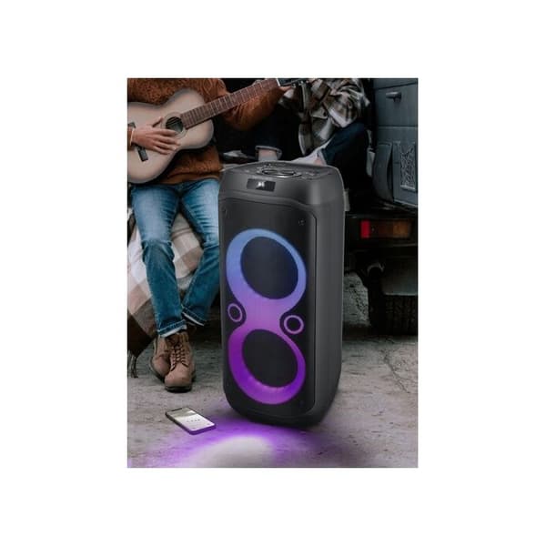 Bluetooth-högtalare - MUSE - M-1937 DJ - 600 Watt - Flerfärgad belysning - Uppladdningsbart batteri