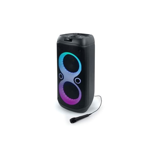 Bluetooth-högtalare - MUSE - M-1937 DJ - 600 Watt - Flerfärgad belysning - Uppladdningsbart batteri