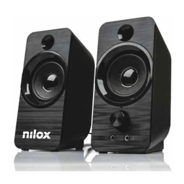 PC-Høyttalere Nilox NXAPC02 Svart 6 W USB