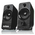 Miniatyrbilde 1 av 4: PC-Høyttalere Nilox NXAPC02 Svart 6 W USB