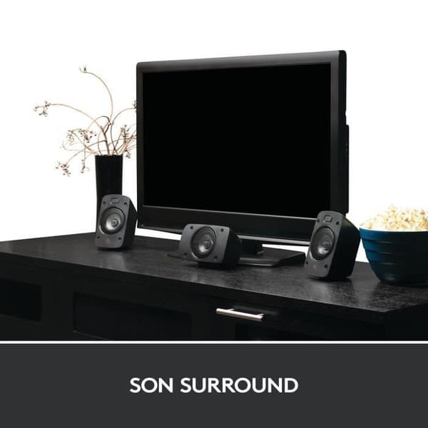 PC-högtalare - Logitech - Z906 - Svart 5.1 EU