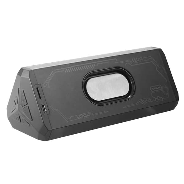 Streetz Trådløs højttaler 10W med LED-belysning - Transparent
