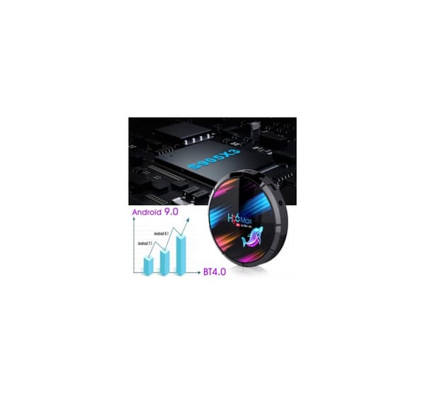 Smart TV-konsoller, Smart TV Amlogic S905 X3 4Gb + 128Gb, ​​Riff