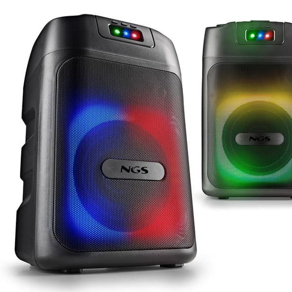 Bärbar Bluetooth-högtalare - NGS - Wild Club - 80W - TWS - Laserljus
