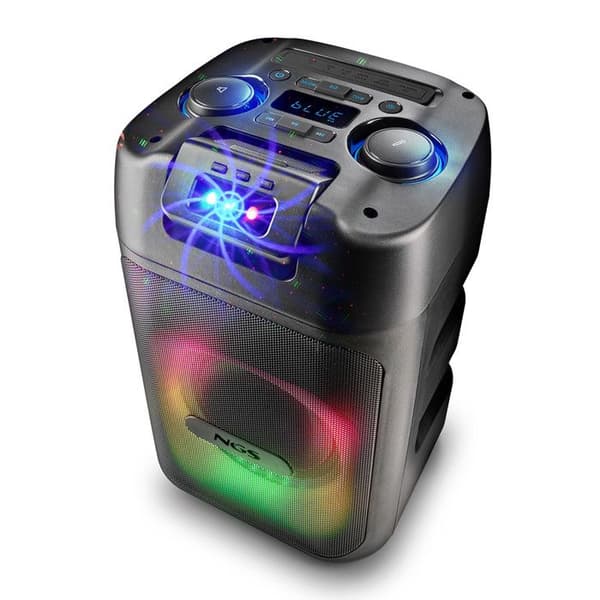 Bärbar Bluetooth-högtalare - NGS - Wild Club - 80W - TWS - Laserljus Svart