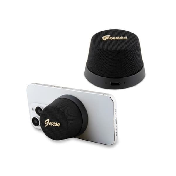 3W Bluetooth 5.3-högtalare MagSafe kompatibel med mikrofon och brusreducering Guess Black