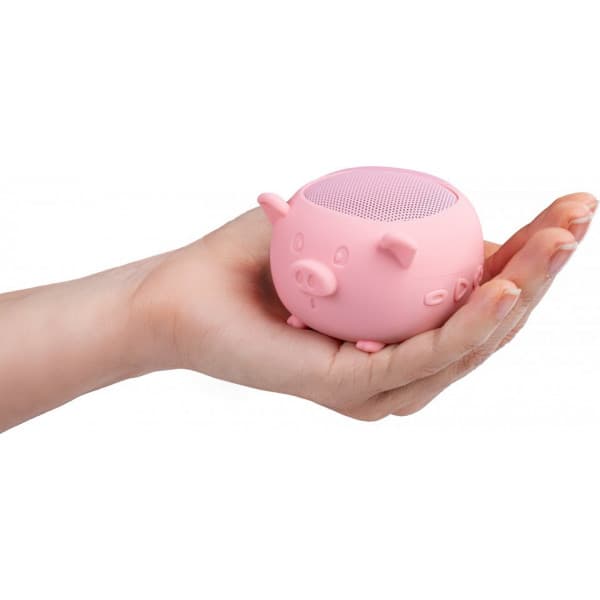 ProCaster Oink! Bluetooth-högtalare, rosa