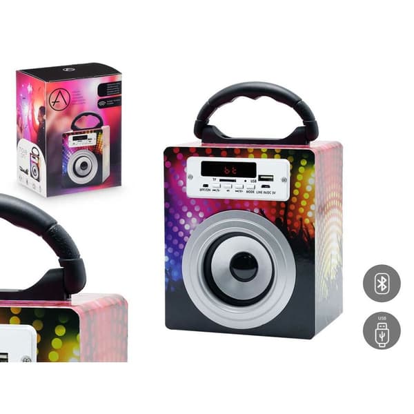 Bluetooth Högtalare KBQ-02 Multicolour