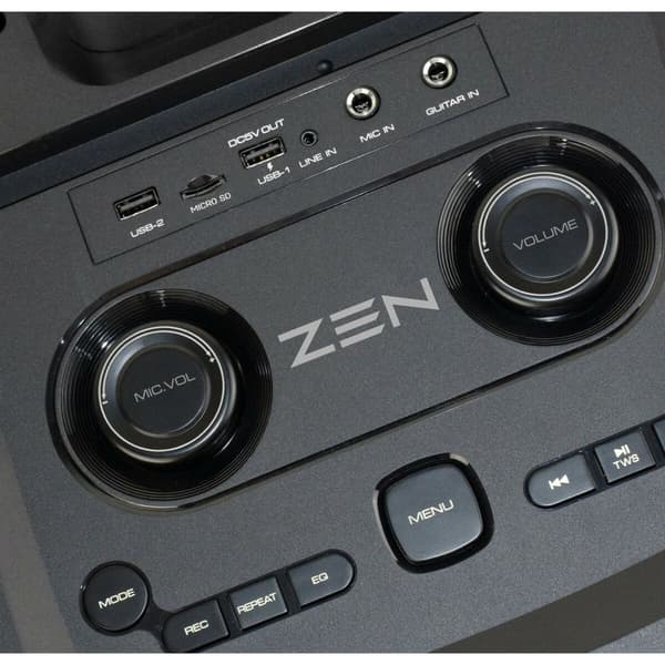 Bluetooth-kaiuttimet ZEN ZEN RINGS 600W Musta