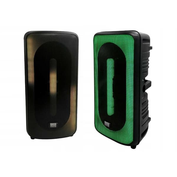 Bluetooth-högtalare med mikrofon, fjärrkontroll och karaokefunktion