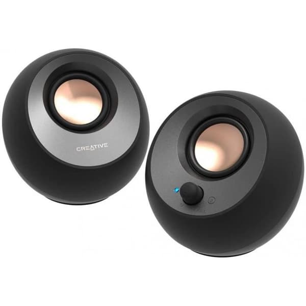 Högtalare - Creative - Pebble V3 - USB-C - Bluetooth 5.0 - 2.25" full-range högtalare