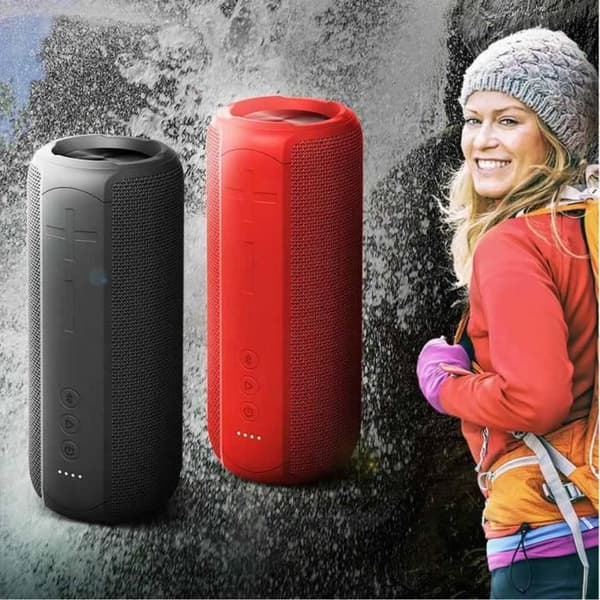 Bluetooth-högtalare - FOREVER - Toob Active 20 BS-900 - Vattentålig - Röd - Trådlös